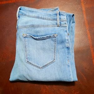 Mid-rise bootcut jeans